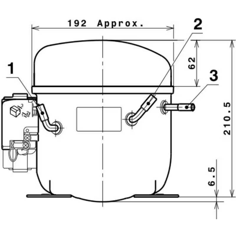Compresseur CUBIGEL GP16TB 2