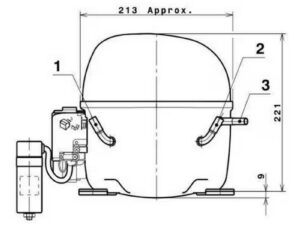 Compresseur CUBIGEL MR22FB