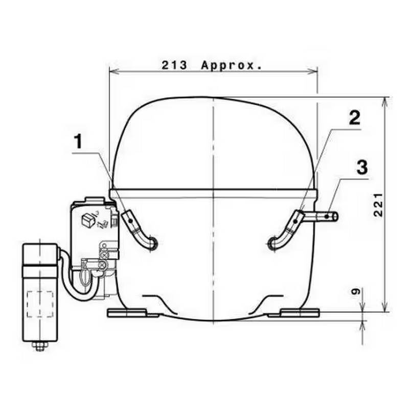 Compresseur CUBIGEL MR22FB Copie