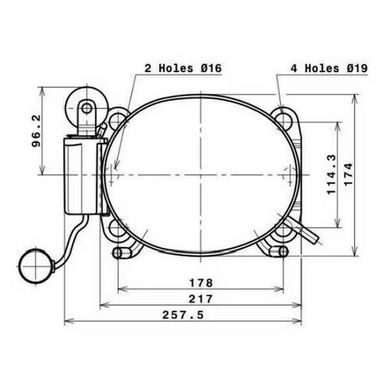 Compresseur CUBIGEL MR22FB haut