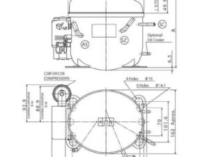 Compresseur CUBIGEL HPY12AA