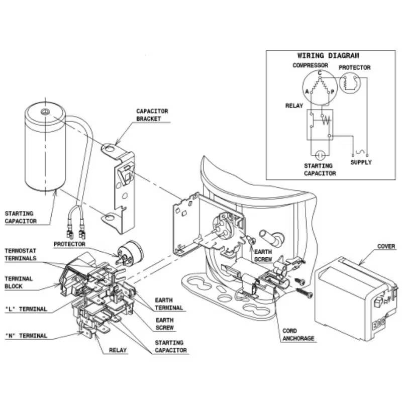 Compresseur CUBIGEL ML90FB vue
