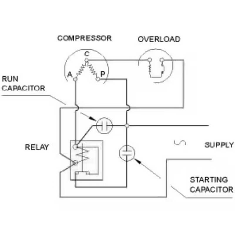 Compresseur CUBIGEL MS26TB branchement
