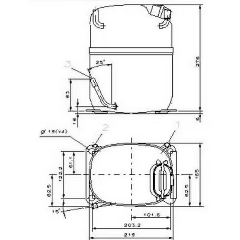 Compresseur CUBIGEL MS26TB schema