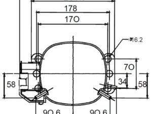 Compresseur TECUMSEH THB4422YFZ