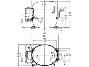 Compresseur TECUMSEH AE4430Z
