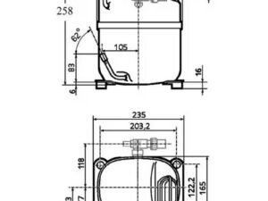 Compresseur TECUMSEH CAJ4461Y