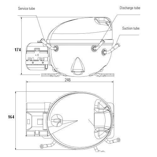 compresseur MVT10AA schema