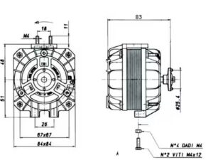 Moteur EMI 82E-1305