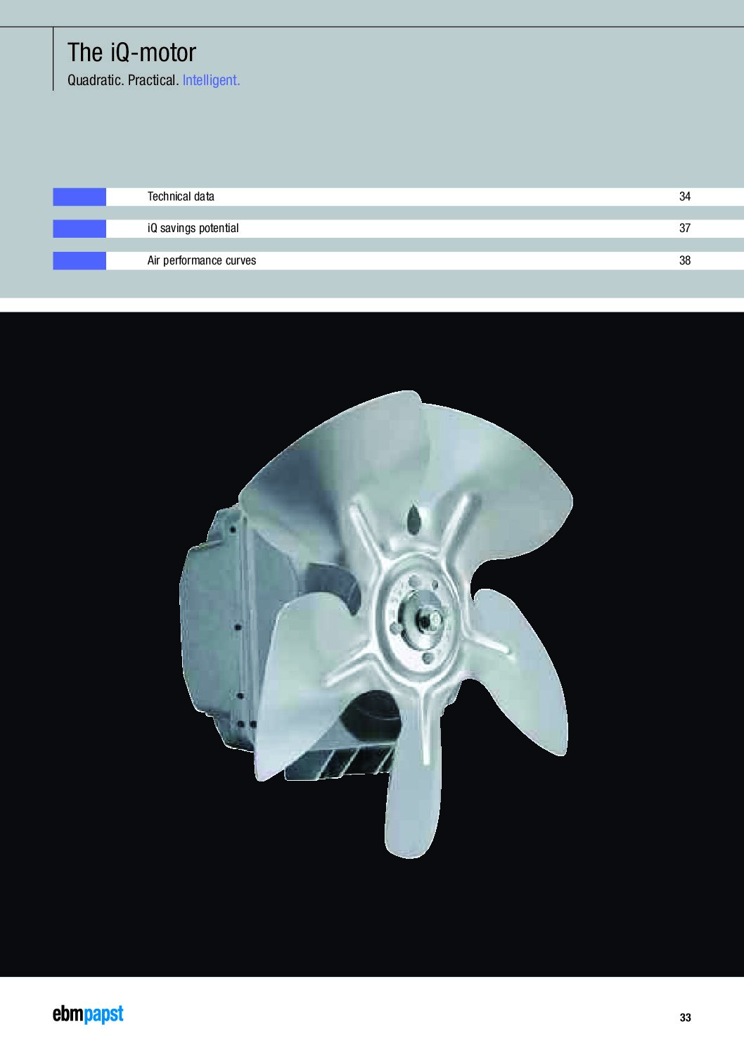 Moteur EBM-PAPST iQ 3612 Hors production remplacé par IQ 3620 – Image 3