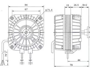 Moteur METRO W0301906 W0301911