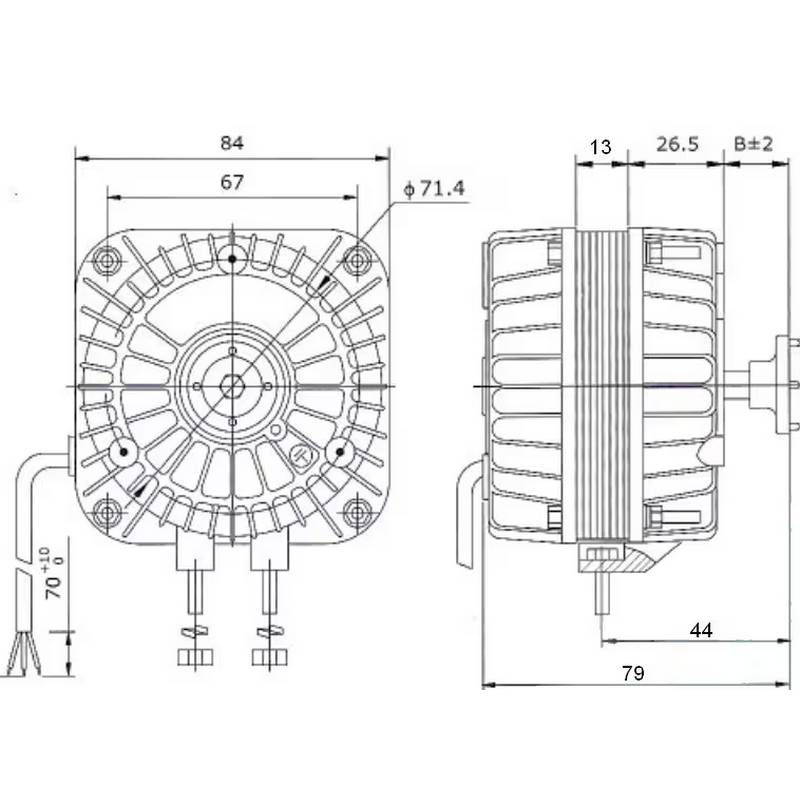 moteur WEIGUANG YZF 7 13 schema