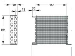 Condenseur GLEMS-TECHNIK FCE-T 10.2.150