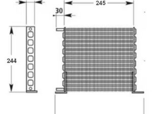 Condenseur GLEMS-TECHNIK FCE-T 16.1.240