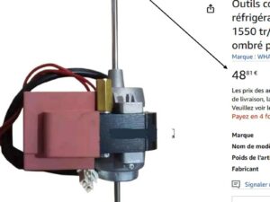 Moteur WiLLtron YJF-6120  ZYD-2J