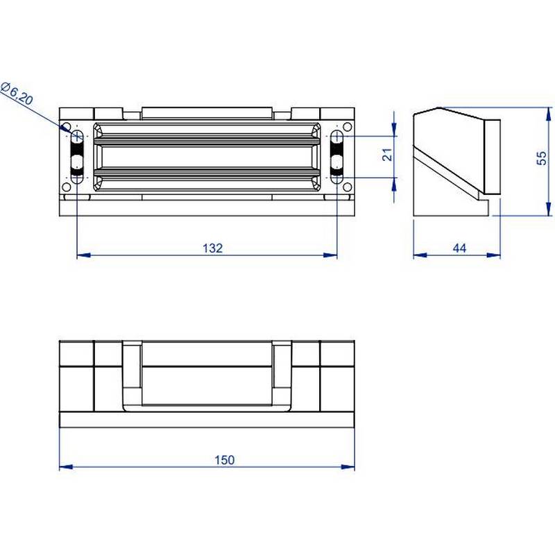 Charnière RAHRBACH 4000 schema b