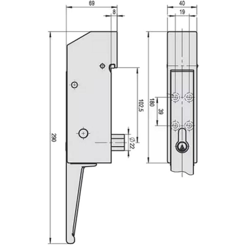 Fermeture STUV 3.31.0540 schema