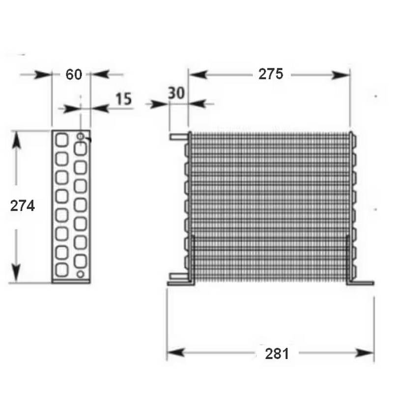 Condenseur LU VE STFT 18227 schema