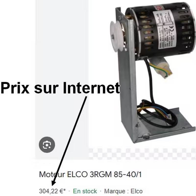 Moteur ELCO 3RGM 85 40 prix