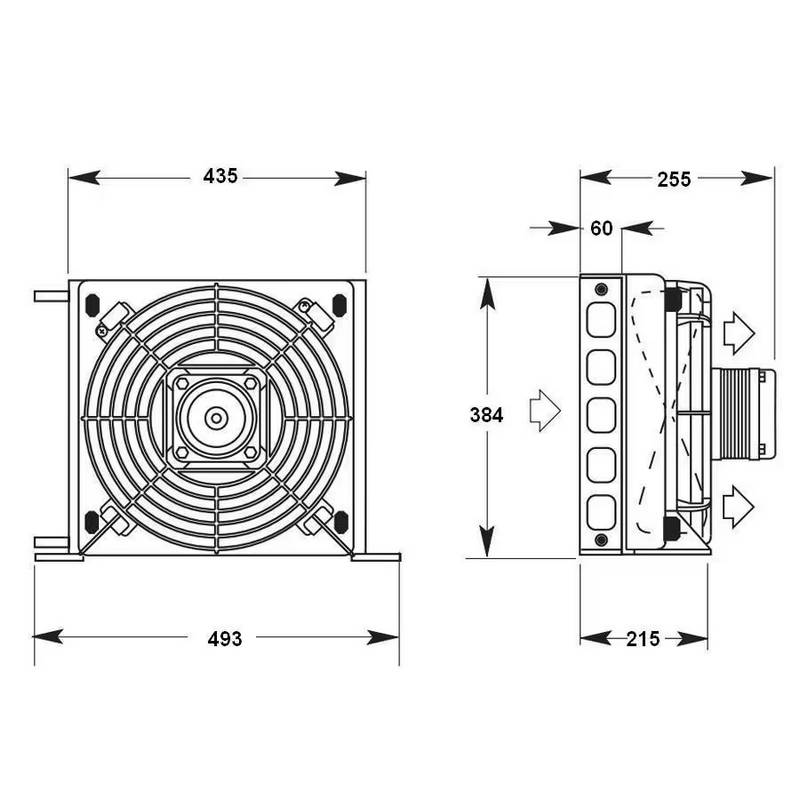 groupe condenseur LU VE FCFT 400 schema