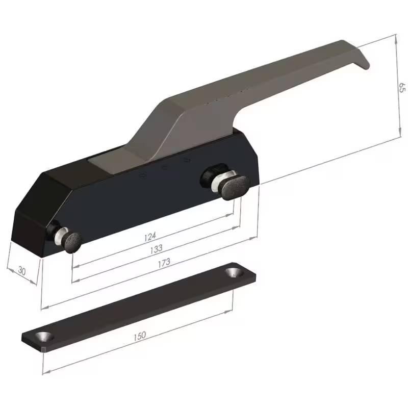 fermeture magnétique RAHRBACH 6202 schema
