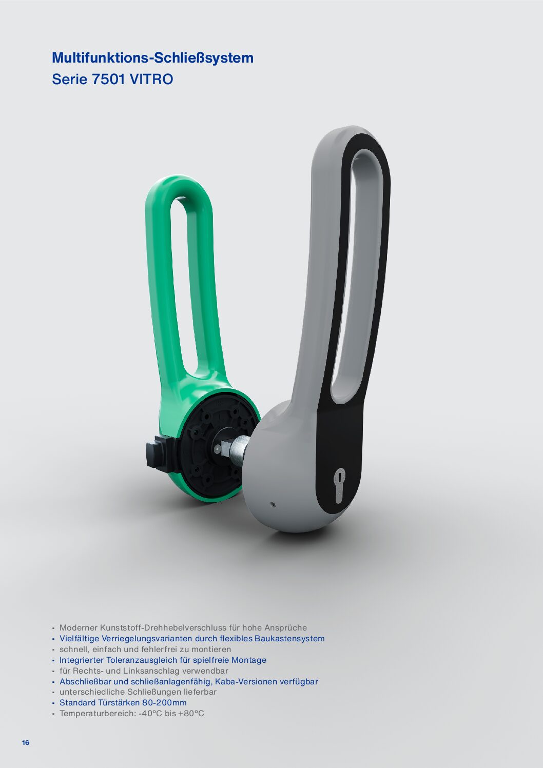 Fermeture RAHRBACH 7501 porte 100 mm – Image 5