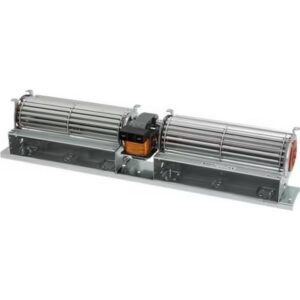 Ventilateur tangentiel poêle a granulé 2 x 180 mm