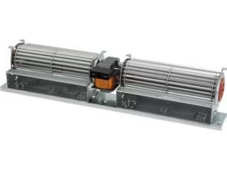 Ventilateur tangentiel poêle a granulé 2 x 180 mm